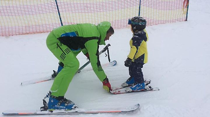 Kinderskikurs in Pfelders mit Ganztagsbetreuung